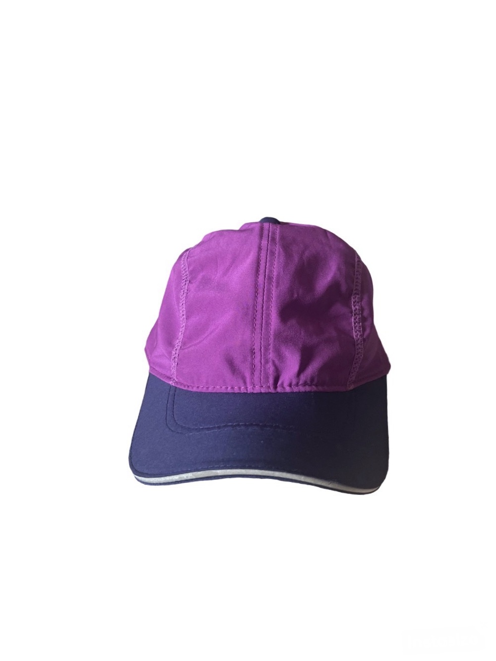Brooks Athletic Outdoor Beach Adjustable Breathable Dri-Fit Purple/Blue Cap Hat